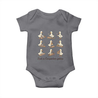 Funny Woodworker Graphic Baby Onesie Just A Carpenter Goose