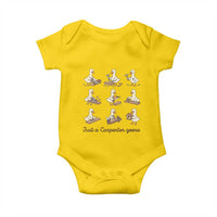 Funny Woodworker Graphic Baby Onesie Just A Carpenter Goose