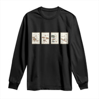Silly Goose Carpenter Long Sleeve Shirt Funny Woodworker Dad Gift