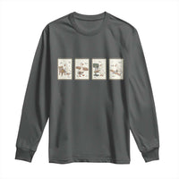 Silly Goose Carpenter Long Sleeve Shirt Funny Woodworker Dad Gift