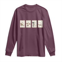 Silly Goose Carpenter Long Sleeve Shirt Funny Woodworker Dad Gift