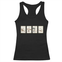 Silly Goose Carpenter Racerback Tank Top Funny Woodworker Dad Gift