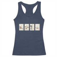 Silly Goose Carpenter Racerback Tank Top Funny Woodworker Dad Gift