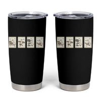 Silly Goose Carpenter Tumbler Cup Funny Woodworker Dad Gift