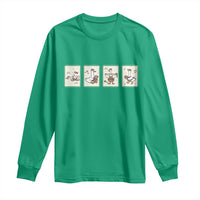 Silly Goose Builder Long Sleeve Shirt Funny Woodworker Dad Gift