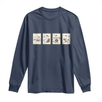 Silly Goose Builder Long Sleeve Shirt Funny Woodworker Dad Gift