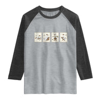 Silly Goose Builder Raglan Shirt Funny Woodworker Dad Gift