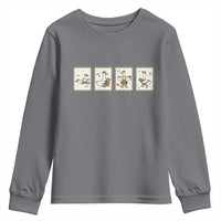 Silly Goose Builder Youth Sweatshirt Funny Woodworker Dad Gift