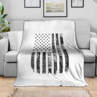 Dad The Man The Myth The Legend Throw Blanket Proud American Welder Gift