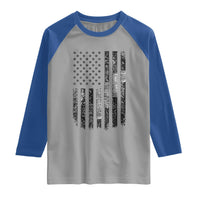 Dad The Man The Myth The Legend Raglan Shirt Proud American Welder Gift