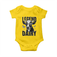 Legend Dairy Baby Onesie Funny Farmer Milk Joke Cow - Wonder Print Shop