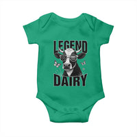 Legend Dairy Baby Onesie Funny Farmer Milk Joke Cow - Wonder Print Shop