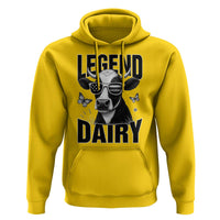 Legend Dairy Hoodie Funny Farmer Milk Joke Cow - Wonder Print Shop