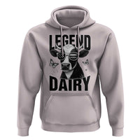 Legend Dairy Hoodie Funny Farmer Milk Joke Cow - Wonder Print Shop