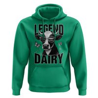 Legend Dairy Hoodie Funny Farmer Milk Joke Cow - Wonder Print Shop