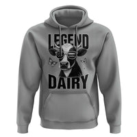 Legend Dairy Hoodie Funny Farmer Milk Joke Cow - Wonder Print Shop
