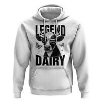 Legend Dairy Hoodie Funny Farmer Milk Joke Cow - Wonder Print Shop