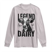 Legend Dairy Long Sleeve Shirt Funny Farmer Milk Joke Cow - Wonder Print Shop
