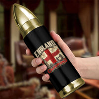 Vintage England Champions Bullet Tumbler Proud Football Fan Heritage