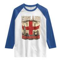 Vintage England Champions Raglan Shirt Proud Football Fan Heritage