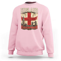 Vintage England Champions Sweatshirt Proud Football Fan Heritage