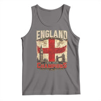 Vintage England Champions Tank Top Proud Football Fan Heritage