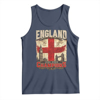 Vintage England Champions Tank Top Proud Football Fan Heritage