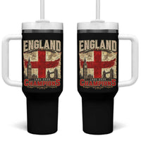 Vintage England Champions Tumbler With Handle Proud Football Fan Heritage