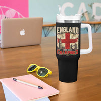 Vintage England Champions Tumbler With Handle Proud Football Fan Heritage