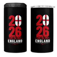 Vintage England Champions 4 in 1 Can Cooler Tumbler Football Supporter Graphic