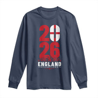 Vintage England Champions Long Sleeve Shirt Football Supporter Graphic