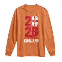 Vintage England Champions Long Sleeve Shirt Football Supporter Graphic
