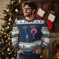 Wait What Grammar English Teacher Ugly Christmas Sweater Funny Punctuation Gift