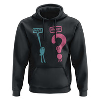 Wait What Grammar English Teacher Hoodie Funny Punctuation Gift