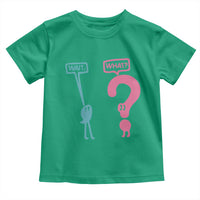 Wait What Grammar English Teacher Toddler T Shirt Funny Punctuation Gift