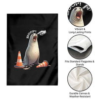 Funny Neil The Seal Boop Garden Flag Viral Cute Seal Lover Gift