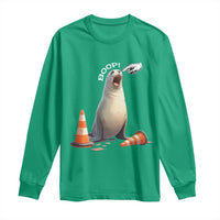 Funny Neil The Seal Boop Long Sleeve Shirt Viral Cute Seal Lover Gift