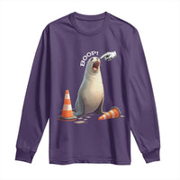 Funny Neil The Seal Boop Long Sleeve Shirt Viral Cute Seal Lover Gift
