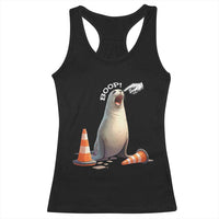 Funny Neil The Seal Boop Racerback Tank Top Viral Cute Seal Lover Gift