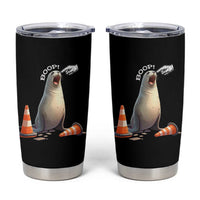 Funny Neil The Seal Boop Tumbler Cup Viral Cute Seal Lover Gift