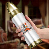 Neil The Seal Groovy Bullet Tumbler Retro Vintage Cute Seal Lover Graphic