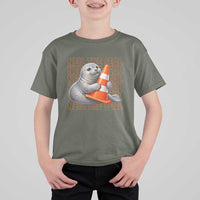 Neil The Seal Groovy T Shirt For Kid Retro Vintage Cute Seal Lover Graphic