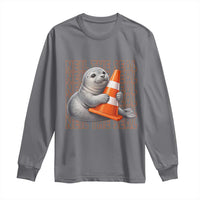Neil The Seal Groovy Long Sleeve Shirt Retro Vintage Cute Seal Lover Graphic
