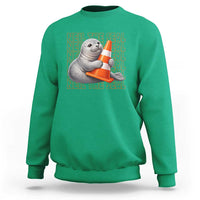 Neil The Seal Groovy Sweatshirt Retro Vintage Cute Seal Lover Graphic