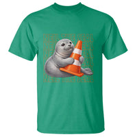 Neil The Seal Groovy T Shirt Retro Vintage Cute Seal Lover Graphic
