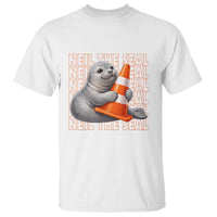Neil The Seal Groovy T Shirt Retro Vintage Cute Seal Lover Graphic