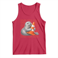 Neil The Seal Groovy Tank Top Retro Vintage Cute Seal Lover Graphic