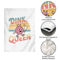 Pickleball Girl Lover Garden Flag Dink Queen - Wonder Print Shop