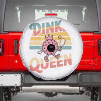 Pickleball Girl Lover Spare Tire Cover Dink Queen - Wonder Print Shop