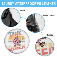 Pickleball Girl Lover Spare Tire Cover Dink Queen - Wonder Print Shop
